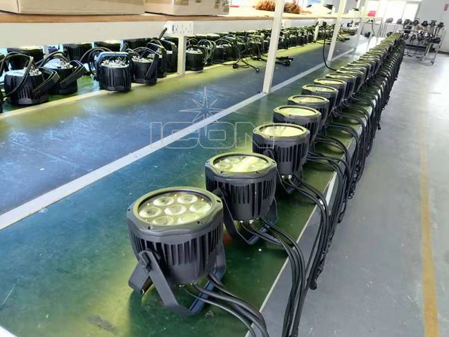 OEM tömeges rendelés IP65 LED PAR vízálló 7x10w 4in1jó szállító